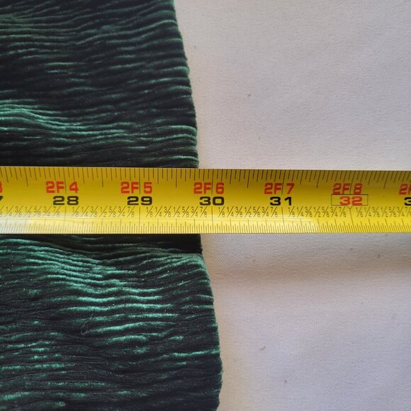 NWT Eloquii Women’s Velvet Dark Emerald Green Blazer with Belt (Size: 22) - Picture 15 of 16